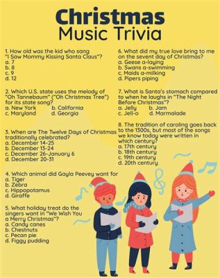 Christmas Music Trivia Questions and Answers: A Festive Knowledge Quiz